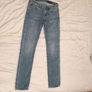 AG Adriano Goldschmied Skinny Jeans light blue